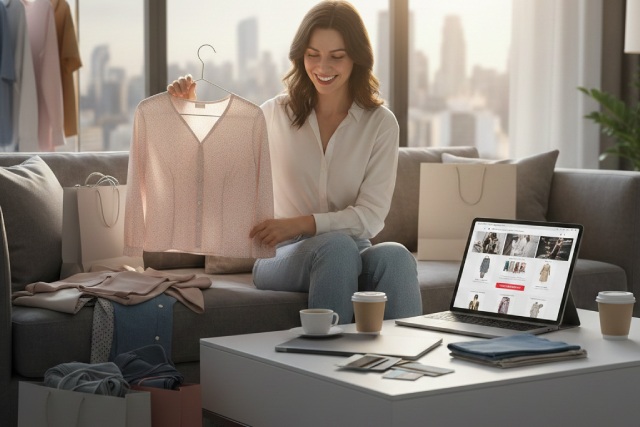 achats de vêtements